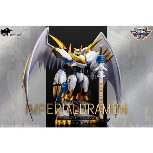 디지몬어드벤처(T1 STUDIO) 황제드라몬 팔라딘 모드 리미티드 GK 레진 피규어