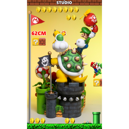 슈퍼마리오(T-STUDIO)-슈퍼 마리오 대집합 Ver. GK 레진 피규어