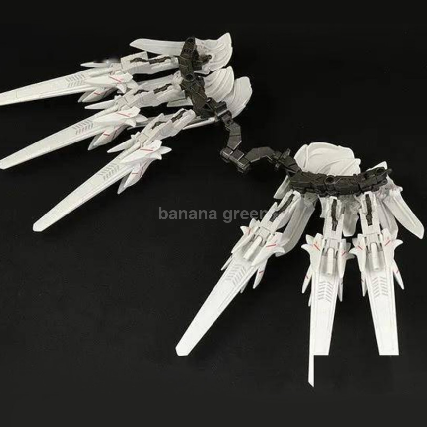 AW모형 윙 건담 스노우 화이트 세라핌+노이에 츠베르크 / 추가장비 프라모델