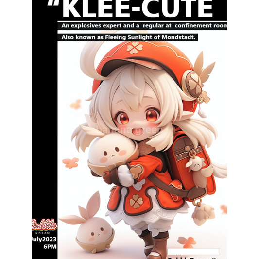 원신(BubbleDream STUDIO) 클레 한정판 레진 피규어