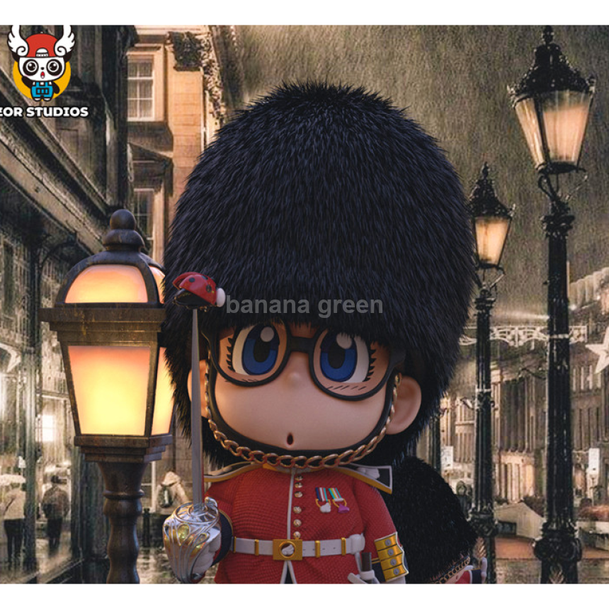 닥터슬럼프(Zor STUDIO) 영국 노리마키 나라레 한정판 레진 피규어