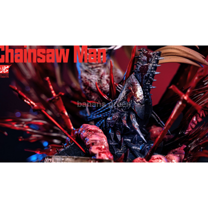 (현물)체인소맨(ZaoHua STUDIO) 디럭스 Ver 파워 한정판 레진 성인 피규어