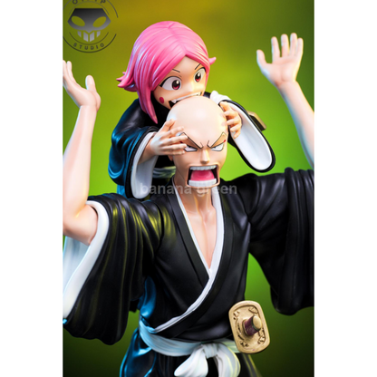 블리치(OPPS STUDIO) 쿠사지시 야치루 마다라메 잇카쿠 한정판 레진 피규어