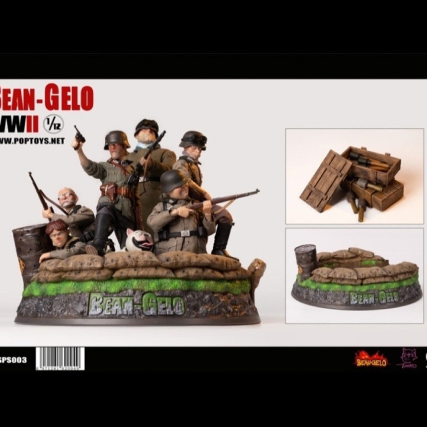 POPTOYS SPS003 팝토이 WWII 빈 겔로 디오라마 12 1