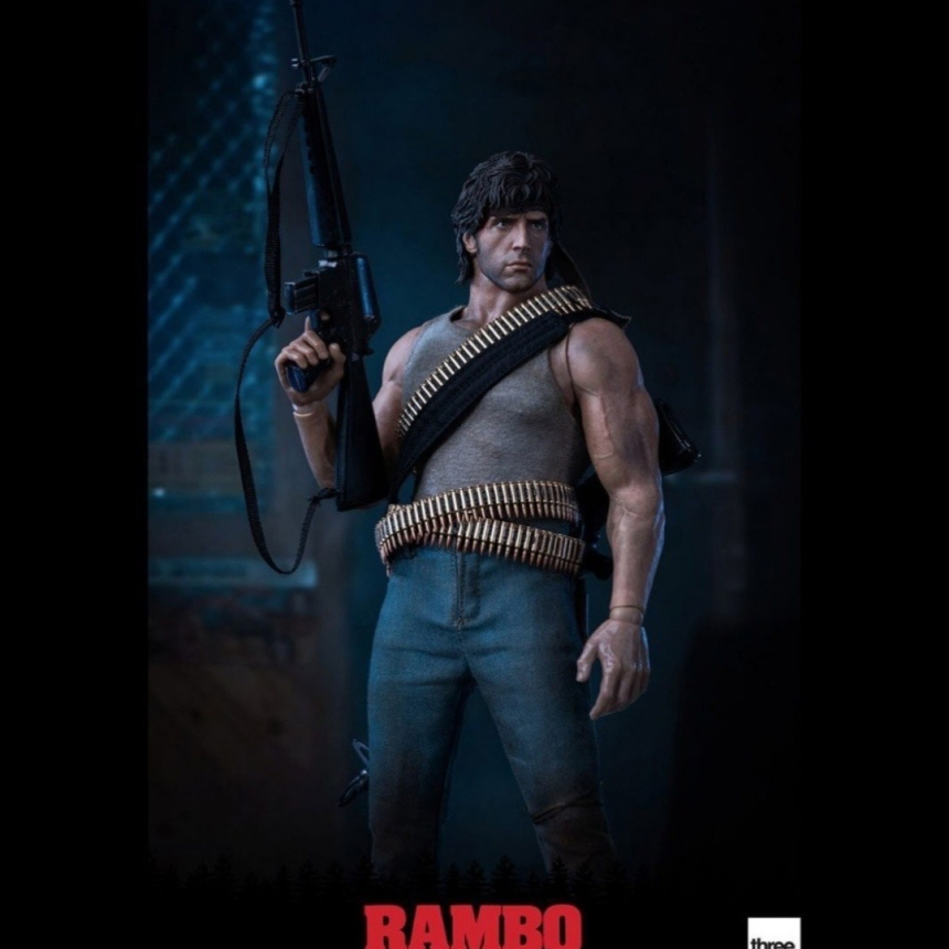 THREEZERO 3Z02880W0 쓰리제로 람보 John Rambo 피규어 1/6