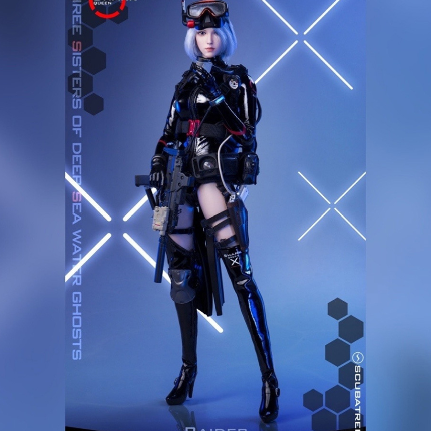 COREPLAY CPMA-01 샤크퀸 레이더 릴리안 피규어 1/6