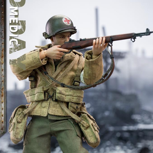 Crazy Figure LW015 크레이지 피규어 WWII 노르망디 상륙작전 메딕 1/12