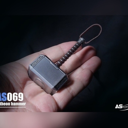 ASTOYS AS069 토르 묠니르 해머 메탈 다이캐스트 피규어 루즈 1/6