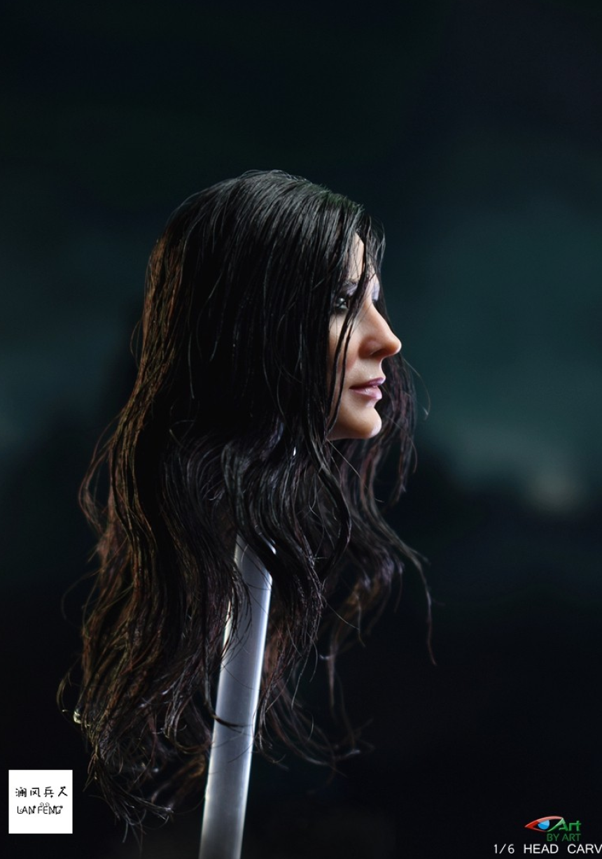 BY ART 토르 헬라 1/6 커스텀 여성피규어 헤드