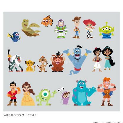 Disney100 디즈니100주년 미니 피규어 100종 컬렉션 컴플리트BOX