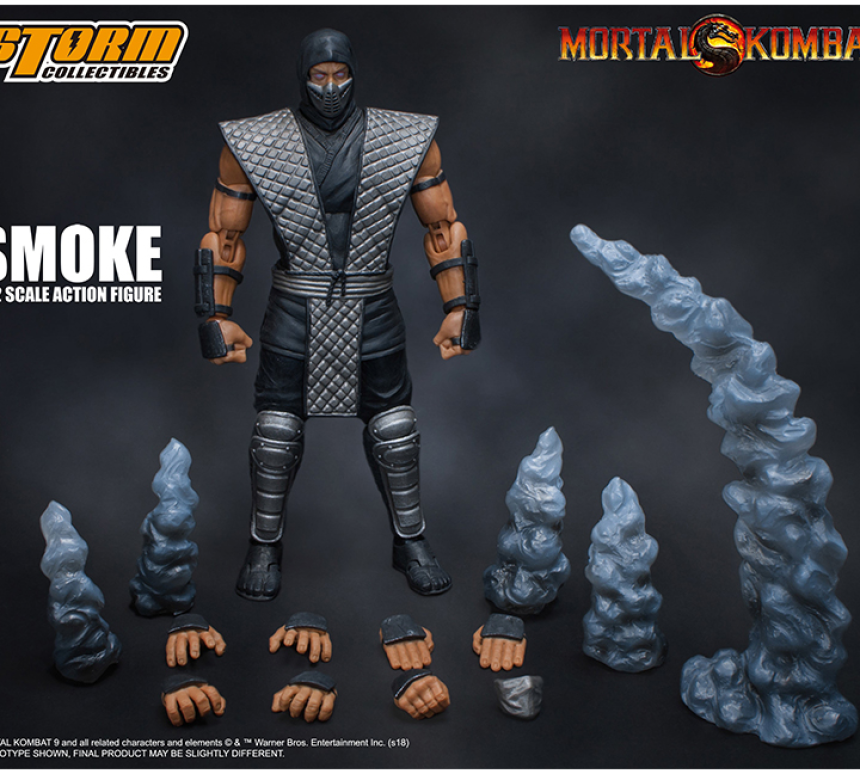 STORM TOYS 스톰토이즈 모탈컴뱃 1/12 히든 스모크 액션피규어