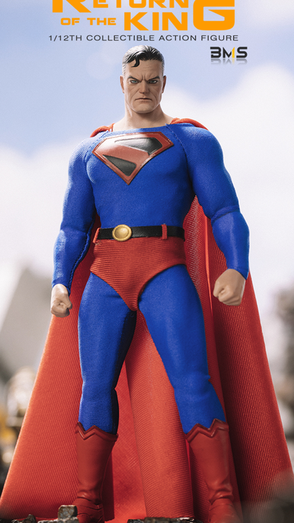 BMS 저스티스리그 슈퍼맨 1/12 DC 히어로 액션피규어