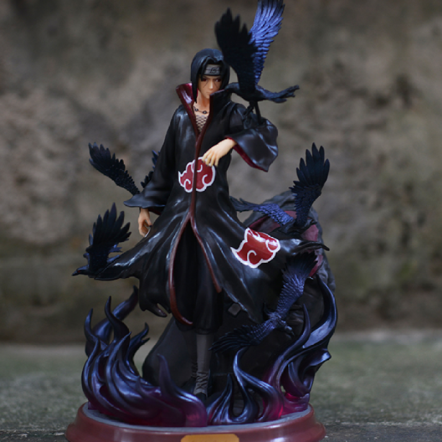 나루토 샤오 조직 Uchiha Itachi Crow Itachi 모델 우치하 이타치 피규어