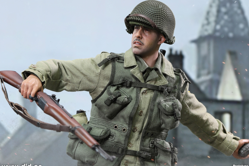 DID 디드 A80155 노르망디 상륙작전 1/6 라이언 일병구하기 스탠리 멜리쉬