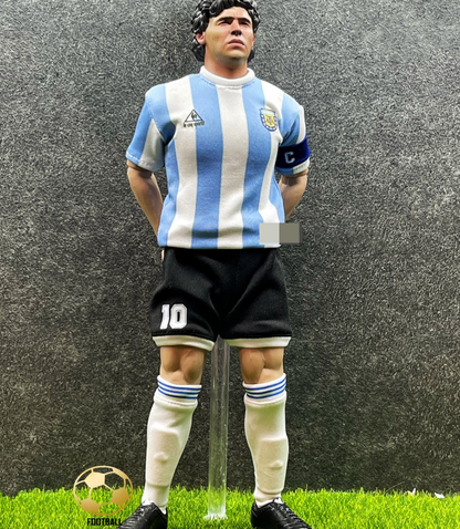 CR7 스튜디오 아르헨티나 국대 1/6 디에고 마라도나 신의손 커스텀 축구 피규어