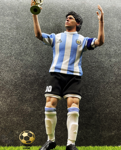 CR7 스튜디오 아르헨티나 국대 1/6 디에고 마라도나 신의손 커스텀 축구 피규어