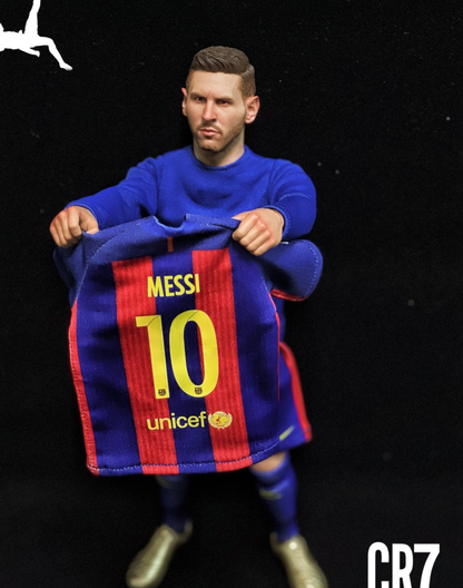 CR7 스튜디오 FC 바르셀로나 1/6 리오넬 메시 유니폼 세레머니 축구피규어