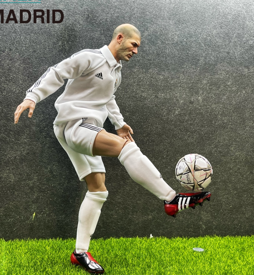 CR7 스튜디오 레알마드리드 지네딘 지단 1/6 커스텀 제작 축구 스포츠 피규어