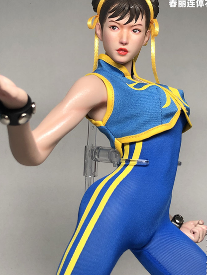 스트리트 파이터즈 1/6 지아우돌 JIAOU DOLL JO21X60 춘리 치파오 슈트