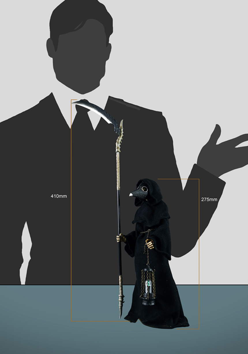 COOMODEL 쿠모델 NS005 데스 스켈레톤 리퍼 1/6 소울 사신 해골 피규어