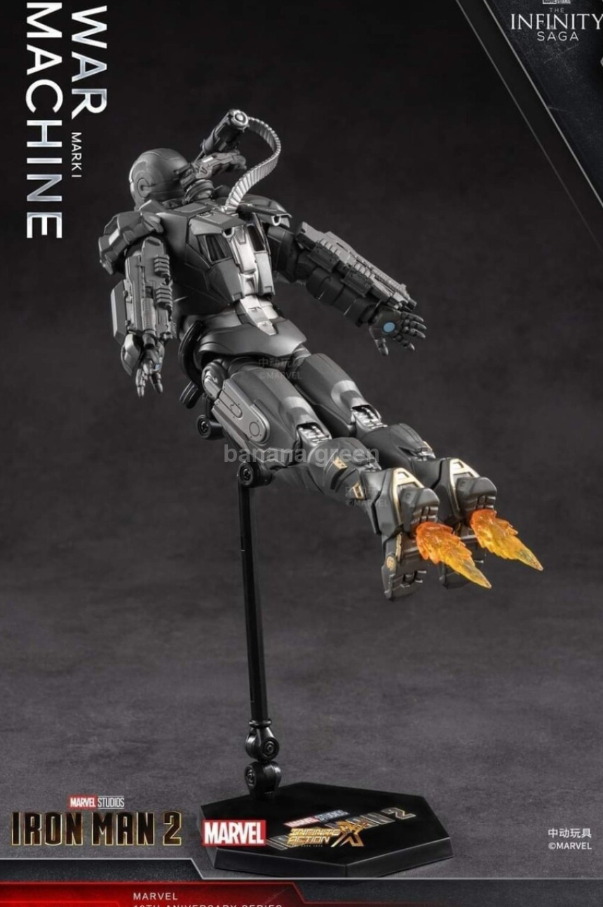 ZD TOYS 어벤져스 아이언맨 워머신 MK1 1/10 액션 피규어