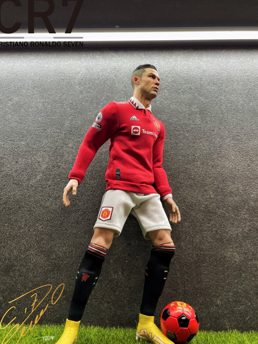 CR7 스튜디오 맨체스터 유나이티드 1/6 크리스티아누 호날두 축구 스포츠 피규어