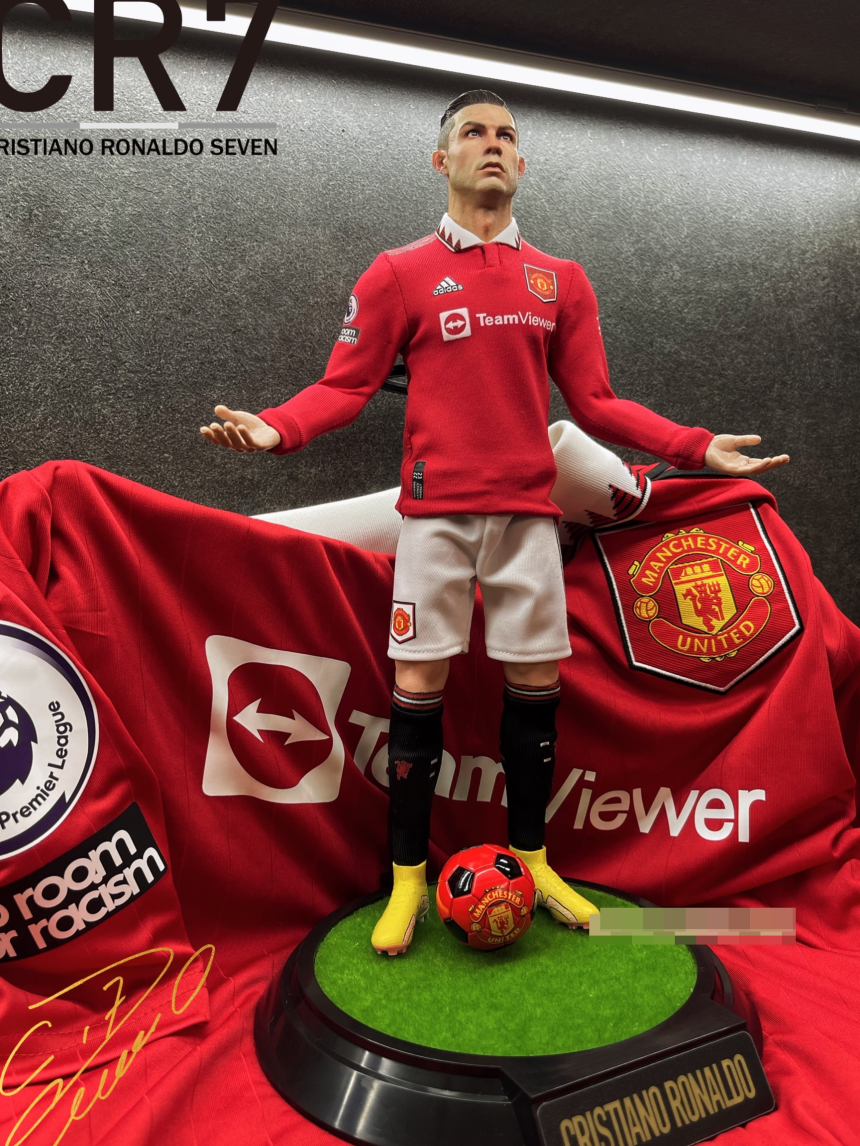 CR7 스튜디오 맨체스터 유나이티드 1/6 크리스티아누 호날두 축구 스포츠 피규어