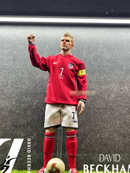 CR7 스튜디오 잉글랜드 닭벼슬 모히칸 윙어 1/6 데이비드 베컴 축구 피규어