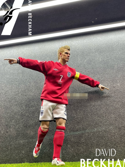 CR7 스튜디오 잉글랜드 닭벼슬 모히칸 윙어 1/6 데이비드 베컴 축구 피규어