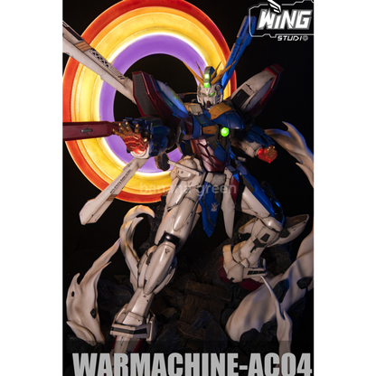 건담(Wing(윙)-STUDIO)-LED War Machine AC-04 갓 건담 샤이닝핑거 Ver. 리미티드 GK 레진 피규어