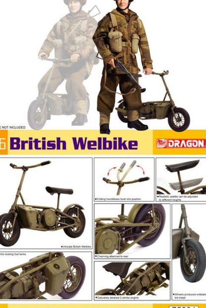 British Welbike Dragon 1/6 2차대전 영국 윌바이크 조립 프라모델