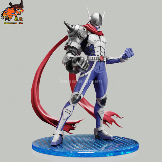 디지몬어드벤처(Tyrannosaurus-STUDIO)-저스티몬 GK 레진 피규어