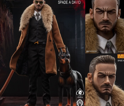 DAMTOYS 댐토이즈 갱스터 킹덤 스페이드A 에이스 데이비드 베컴 느와르 액션피규어
