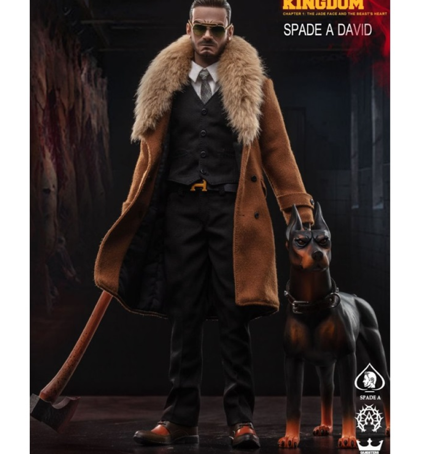 DAMTOYS 댐토이즈 갱스터 킹덤 스페이드A 에이스 데이비드 베컴 느와르 액션피규어