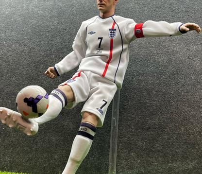CR7 스튜디오 잉글랜드 삭발 빡빡이 헤어 1/6 데이비드 베컴 축구피규어