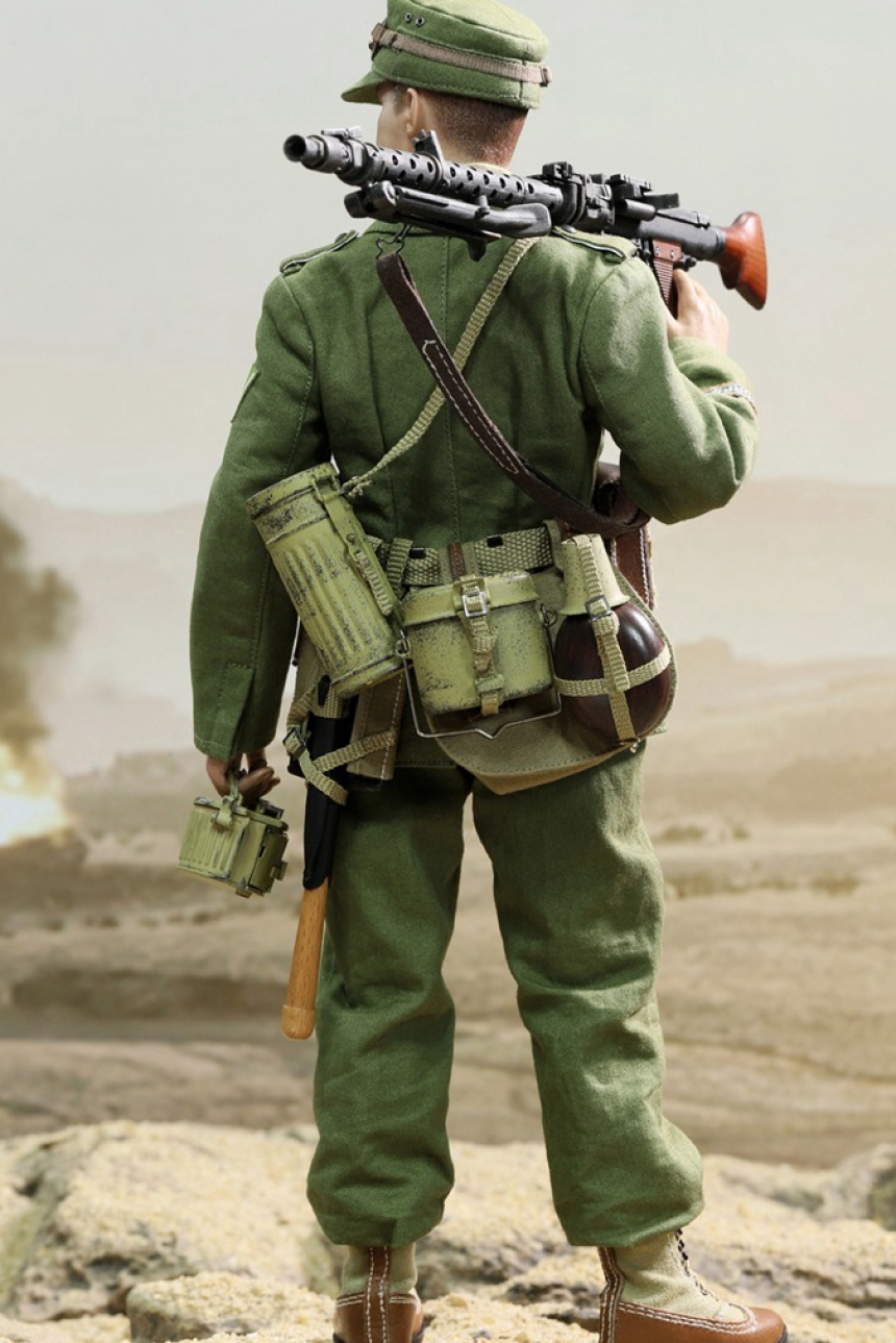 DID 북아프리카 D80158 육군 기관총사수 1/6 GERMAN 군인피규어