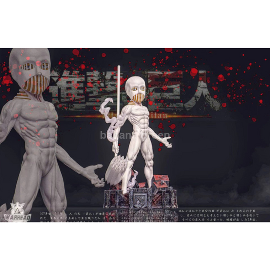 (현물)진격의거인(Warhead WH STUDIO) 아홉거인 전퇴의 거인 한정판 레진 피규어