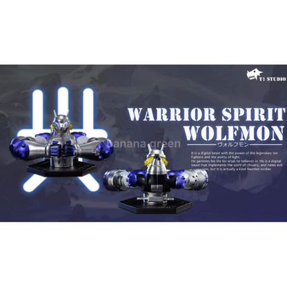 디지몬어드벤처(T1-STUDIO)-디럭스 Ver. 볼프몬(울프몬) 리미티드 GK 레진 피규어