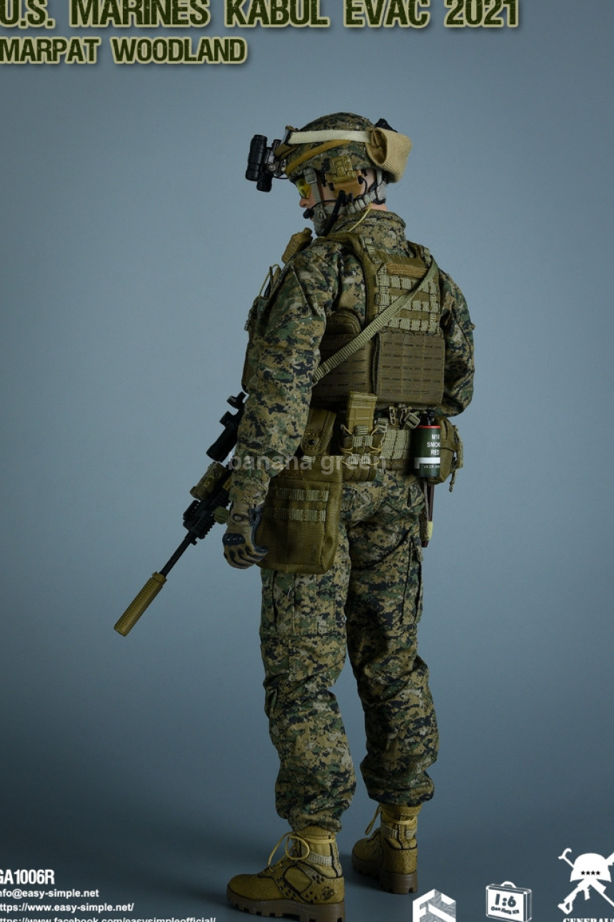 Easy Simple GA1006R 이지앤심플 마린 카불 USMC 밀리터리 1/6 피규어