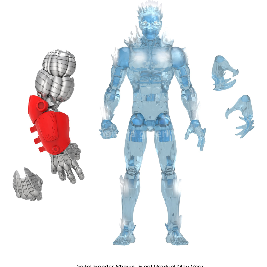 마블레전드 엑스맨 아이스맨 액션 피규어 (BAF 콜로서스)