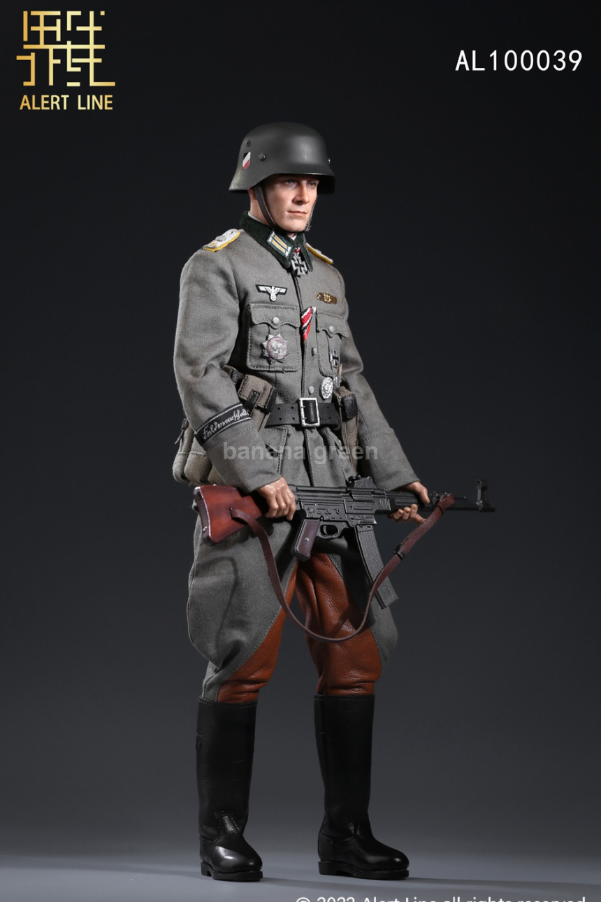 Alert Line AL100039 WWII 독일 기병 장교 1/6 밀리터리 피규어
