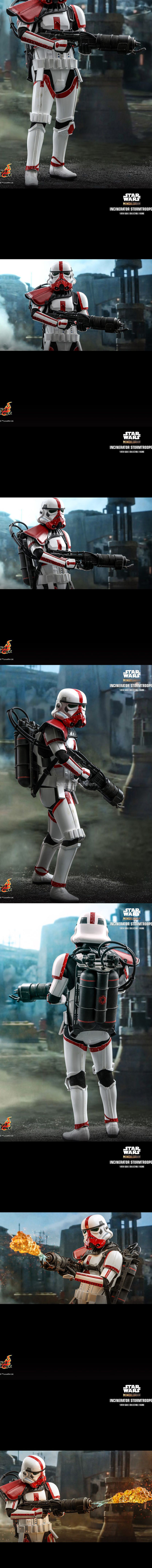 핫토이 Hot Toys TMS012 스타워즈 더 만달로리안 화염병사 스톰트루퍼