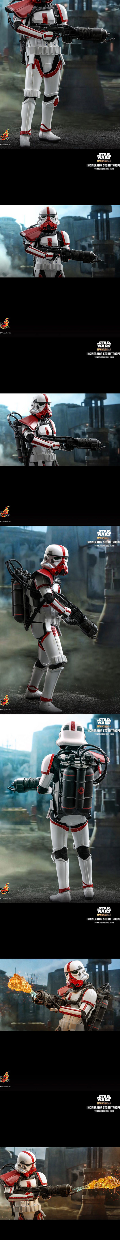 핫토이 Hot Toys TMS012 스타워즈 더 만달로리안 화염병사 스톰트루퍼