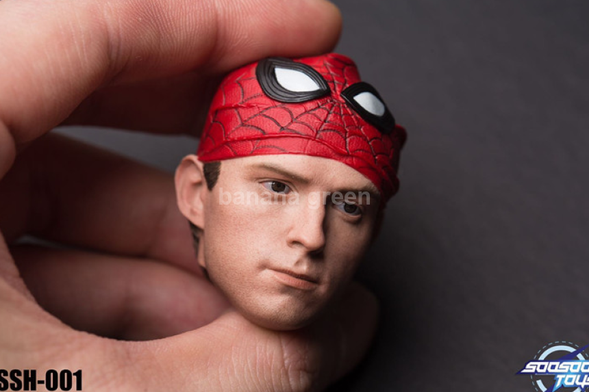 수수토이즈 1/6 스파이더맨 피터파커 헤드 SOOSOOTOYS SSH-001