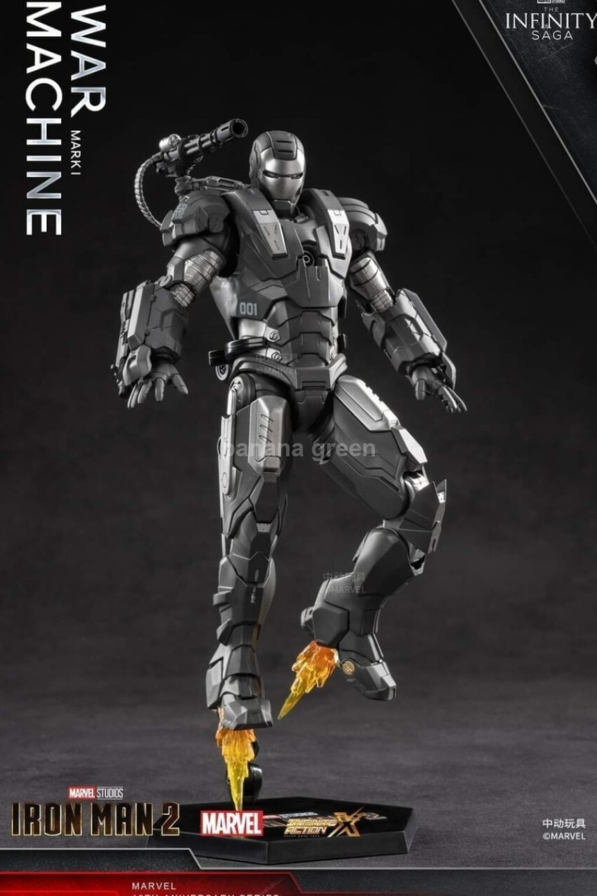 ZD TOYS 어벤져스 아이언맨 워머신 MK1 1/10 액션 피규어