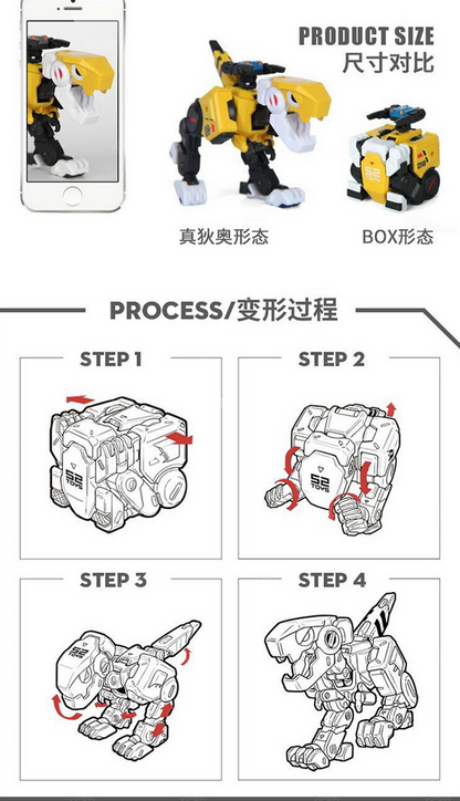 52TOYS BB-01 비스트박스 공룡 디오 액션 피규어