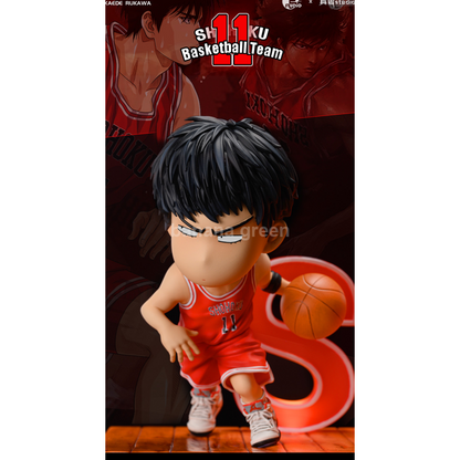 슬램덩크(GZ x ZX-콜라보)-SD 북산고 주전 5인방 강백호 서태웅 송태섭 정대만 채치수 GK 레진 피규어