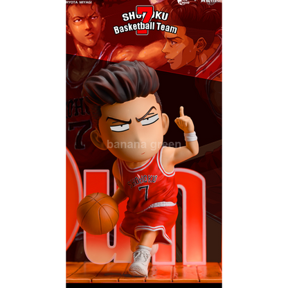 슬램덩크(GZ x ZX-콜라보)-SD 북산고 주전 5인방 강백호 서태웅 송태섭 정대만 채치수 GK 레진 피규어