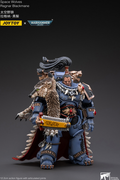 조이토이 워해머 40K 스페이스 울프 라그나르 블랙메인 1/18 액션 피규어