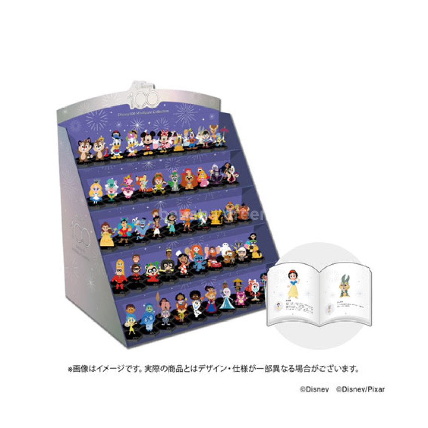 Disney100 디즈니100주년 미니 피규어 100종 컬렉션 컴플리트BOX